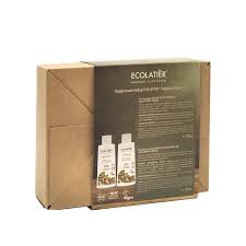 Подарочный набор Ecolatier Organic Argana (гель для душа 200 мл, молочко для тела 200 мл)