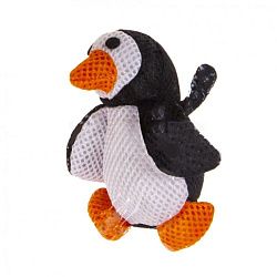 Мочалка-пингвин  поролон, текстиль