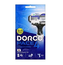 Станок для бритья Dorco Pace 4 одноразовый