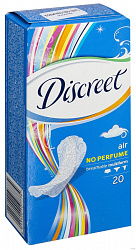 Прокладки ежедневные DISCREET Air 20 шт
