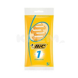 Станок для бритья Bic 1 Sensitive одноразовый для чувствительной кожи 5 шт