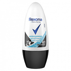 Дезодорант - роликовый Rexona Невидимая защита Прозрачный Кристалл 50 мл