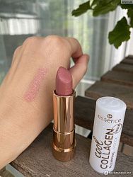 Губная помада ESSENCE caring SHINE vegan collagen lipstick 202