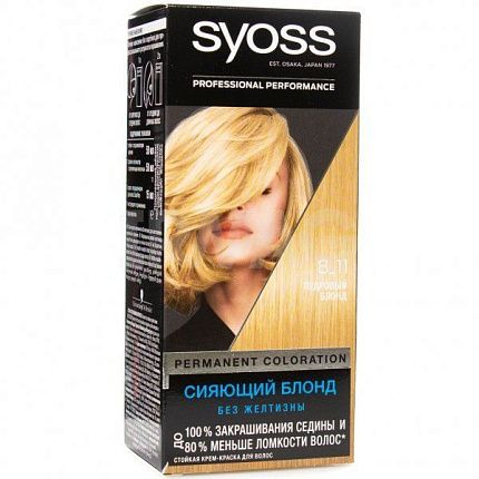 
                                Краска для волос Syoss Color 8-11 Пудровый блонд 50 мл