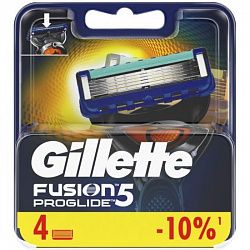 Кассета сменная для бритья Gillette FUSION ProGlide 4шт