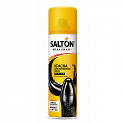Краска для обуви SALTON для гладкой кожи Черный 250мл