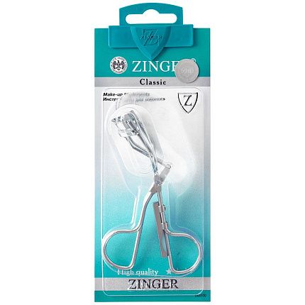 
                                Зажим для ресниц Zinger без дополнительной резины