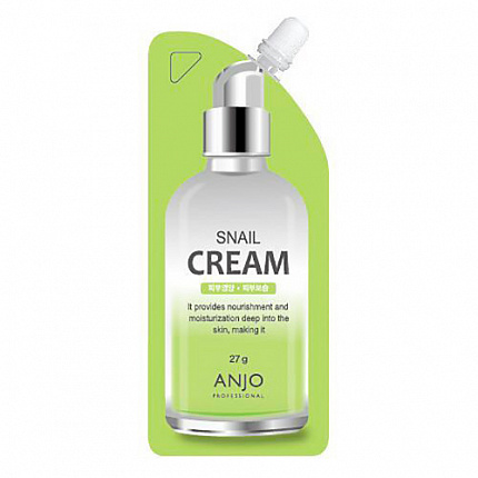 
                                ANJO  Professional Snail Cream, 27 g, Крем для лица с экстрактом муцина улитки, 27 гр