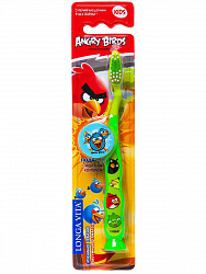 Зубная щётка Longa Vita Angry Birds Детская мануальная с колпачком