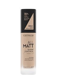 Тональная основа Catrice All Matt Shine Control Make Up 015 C Cool Vanilla