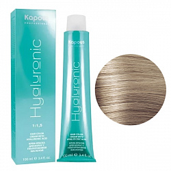 Крем - краска для волос Kapous Professional Hyaluronic 9.31 оч. свет. блондин золотистый беж. 100 мл