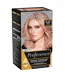 Краска для волос L'Oreal Preference 8.23 Розовое золото