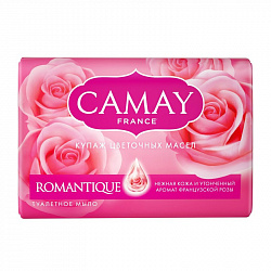 Мыло туалетное Camay French Romantique Алые Розы 85 г