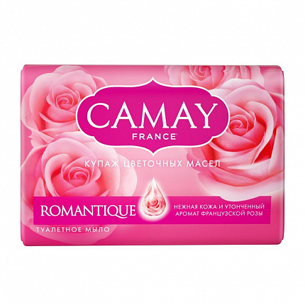 
                                Мыло туалетное Camay French Romantique Алые Розы 85 г