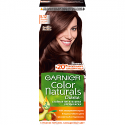 Крем - краска для волос Garnier Color Naturals 5.12 Ледяной светлый шатен 110 мл