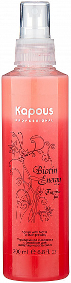 
                                Сыворотка для волос Kapous Professional Biotin Energy Укрепляющая для роста 200 мл