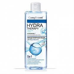 Мицеллярная вода для лица и глаз Compliment Hydra Therapy 5 в 1 400 мл