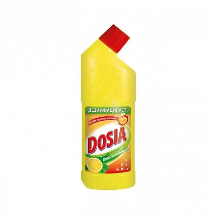 
                                Средство чистящее и дезинфицирующее Dosia Лимон 750 мл