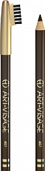 Карандаш для бровей Art-Visage 407 тёмно-коричневый Топ