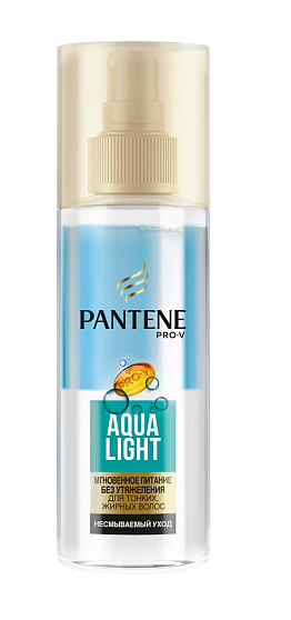 
                                Спрей PANTENE PRO V Aqua Light Легкий питательный для склонных к жирности 150мл