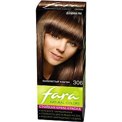 Краска для волос Fara ColorNaturals 306 Золотистый каштан 45 мл