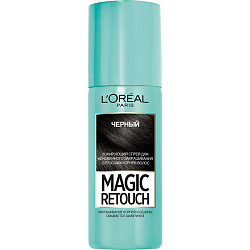 Спрей для волос L'Oreal Magic Retouch тонирующий для закрашивания корней 01 Чёрный 75 мл