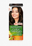 
                                Крем-краска для волос Garnier Color Naturals 3 Темный каштан 110мл