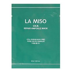 Тканевая маска для лица La Miso восстанавливающая с центеллой азиатской 28 г