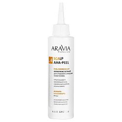 Гель - эксфолиант для глубокого очищения кожи головы Aravia Professional Scalp AHA-Peel Мультикислотный 150 мл