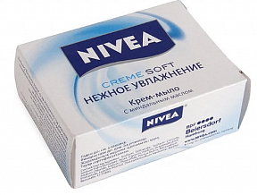 Крем-мыло NIVEA Нежное увлажнение100 г 