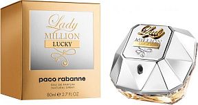 Парфюмерная вода Paco Rabanne Lady Million Lucky Woman 80 мл
