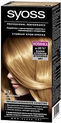 Краска для волос СЬЁСС COLOR  8-7 Карамельный блонд 115мл