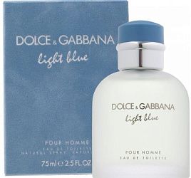 Туалетная вода Dolce&Gabbana Light Blue Pour Homme Man 75 мл