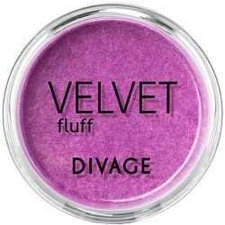 Divage Nail Care Нэйл-арт продукт `fluff velvet` (пух для маникюра), тон 01