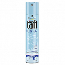 Лак для волос Taft Ultra Pure №4 сверхсильная фиксация 225 мл