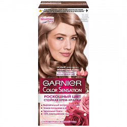 Крем-краска для волос Garnier Color Sensation Роскошный Цвет 7.12 Жемчужно-пепельный блонд 110мл