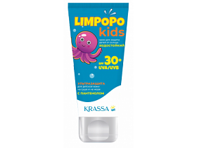 Крем для тела Krassa Limpopo защита детей от солнца SPF 30+ 150 мл