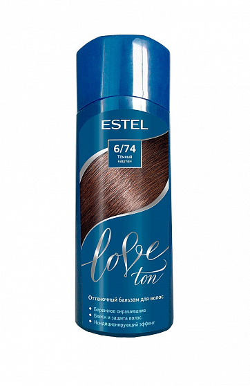 
                                Оттеночный бальзам для волос ESTEL LOVE TON 6/74 Темный каштан