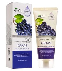 Гель - пилинг для лица Ekel Natural с экстрактом винограда 100 г