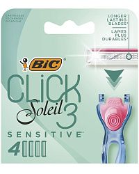 Кассеты для станка Bic Click Soleil 3 Sensitive 4 шт