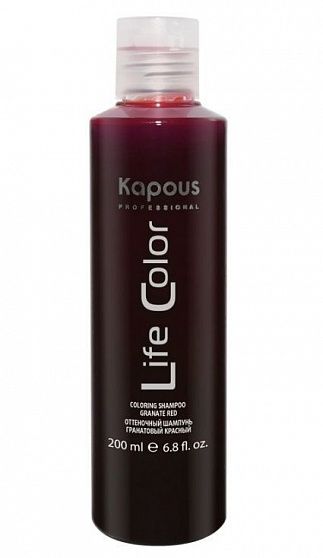 
                                Шампунь для волос Kapous Professional Life Color оттеночный Гранат 200 мл