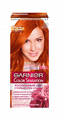Крем-краска для волос Garnier Color Sensation Роскошный Цвет 7.40 Янтарные рыжие 110мл