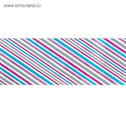 переводная фольга для дизайна ногтей 4*50см А38 цветные полоски 1427276