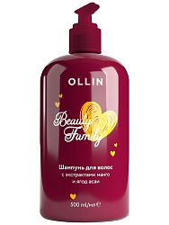 Шампунь для волос Ollin Beauty Family с экстрактом манго и ягод асаи 500 мл