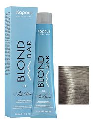 Краска для волос Kapous Professional Blond Bar тонирующая альпийский снег 021 100 мл
