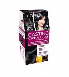 Краска для волос L'Oreal Casting Creme Gloss 100 Черная ваниль 160 мл