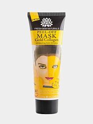 Золотая коллагеновая маска для лица в тубе 120 гр