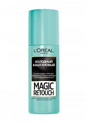 Спрей для волос L'Oreal Magic Retouch тонирующий для закрашивания корней 08 Холодный каштановый 75 мл