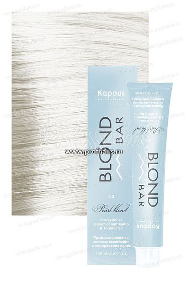 
                                Краска для волос Kapous Professional Blond Bar пепельный перламутровый 1012 100 мл