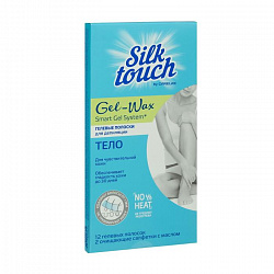 Полоски для депиляции Carelax Silk Touch GEL-WAX тело 12 шт